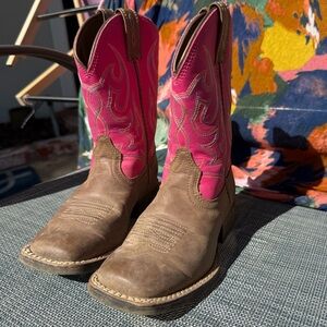 Ariat Kids Jr Champ Western Boots Size 11
